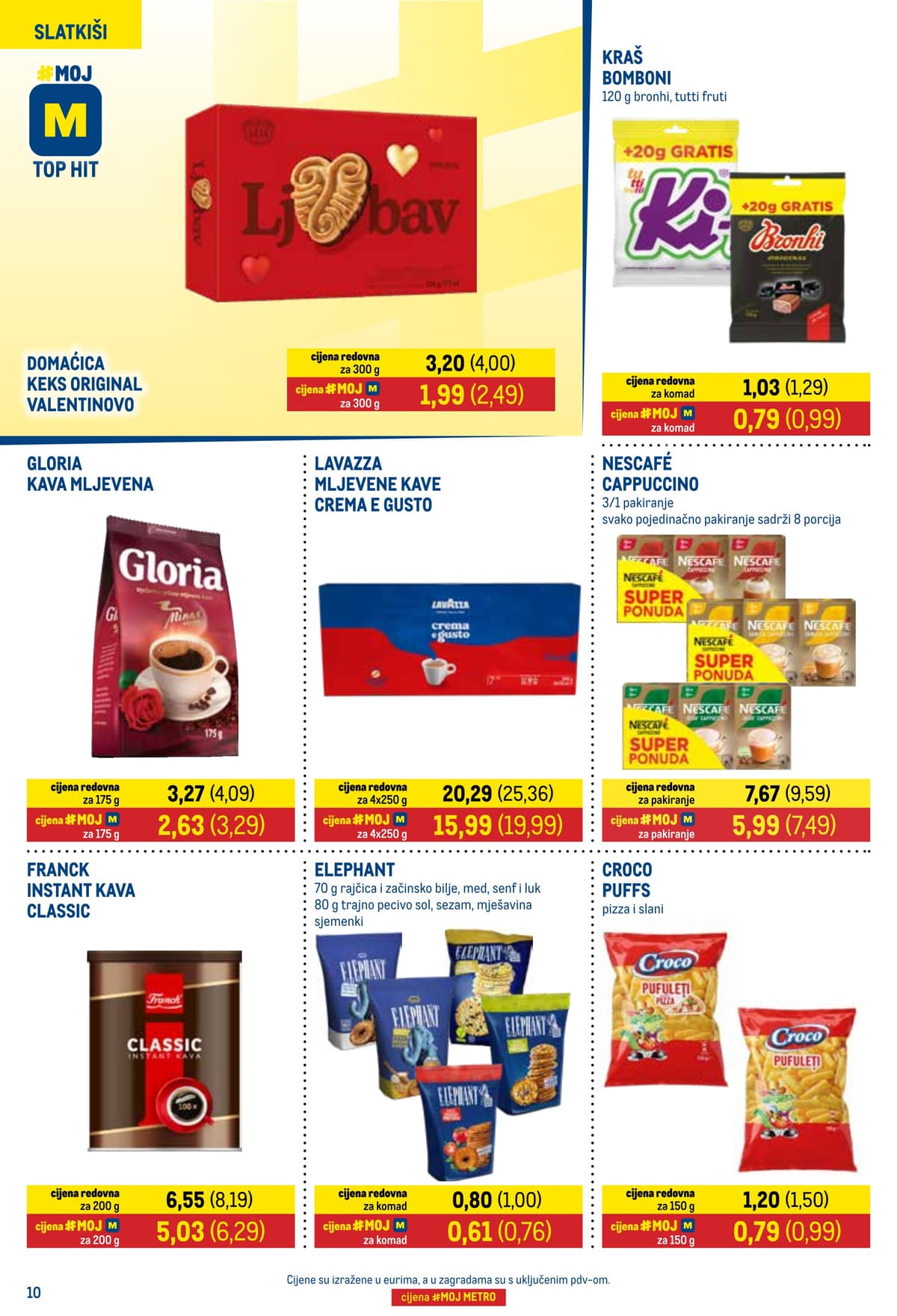 Stranica 10. Metro kataloga - Prehrana i Neprehrana