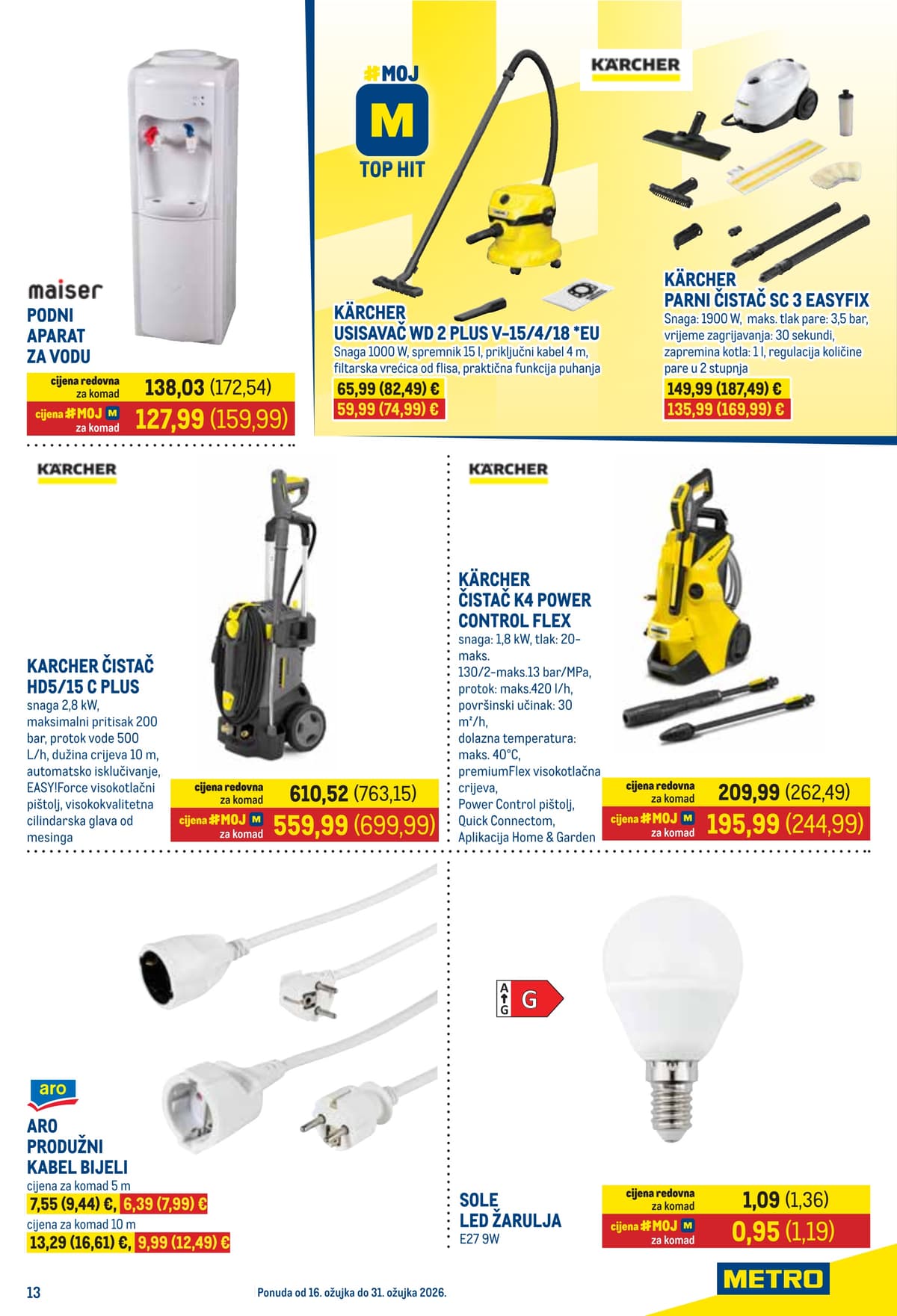 Stranica 13. Metro kataloga - Prehrana i Neprehrana