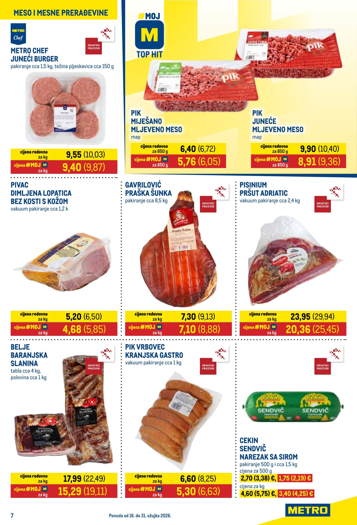 Stranica 7. Metro kataloga - Prehrana i Neprehrana