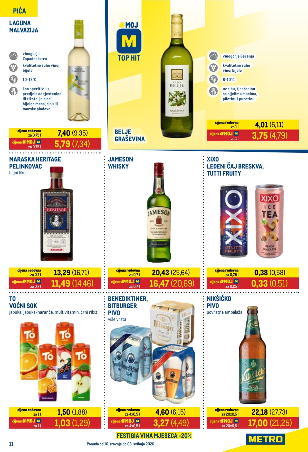 Stranica 11. Metro kataloga - Prehrana i Neprehrana od 27.04.2026.