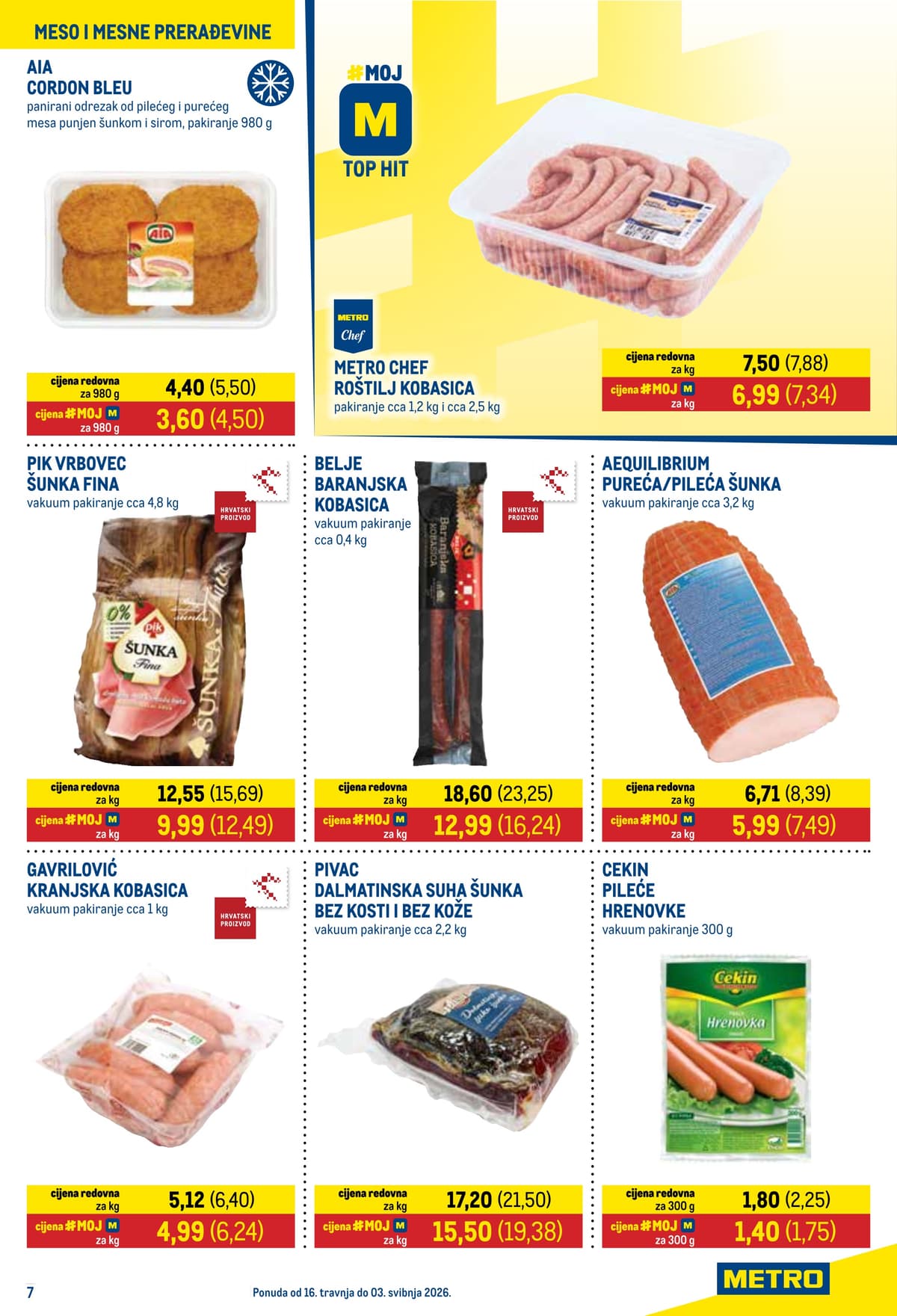 Stranica 7. Metro kataloga - Prehrana i Neprehrana