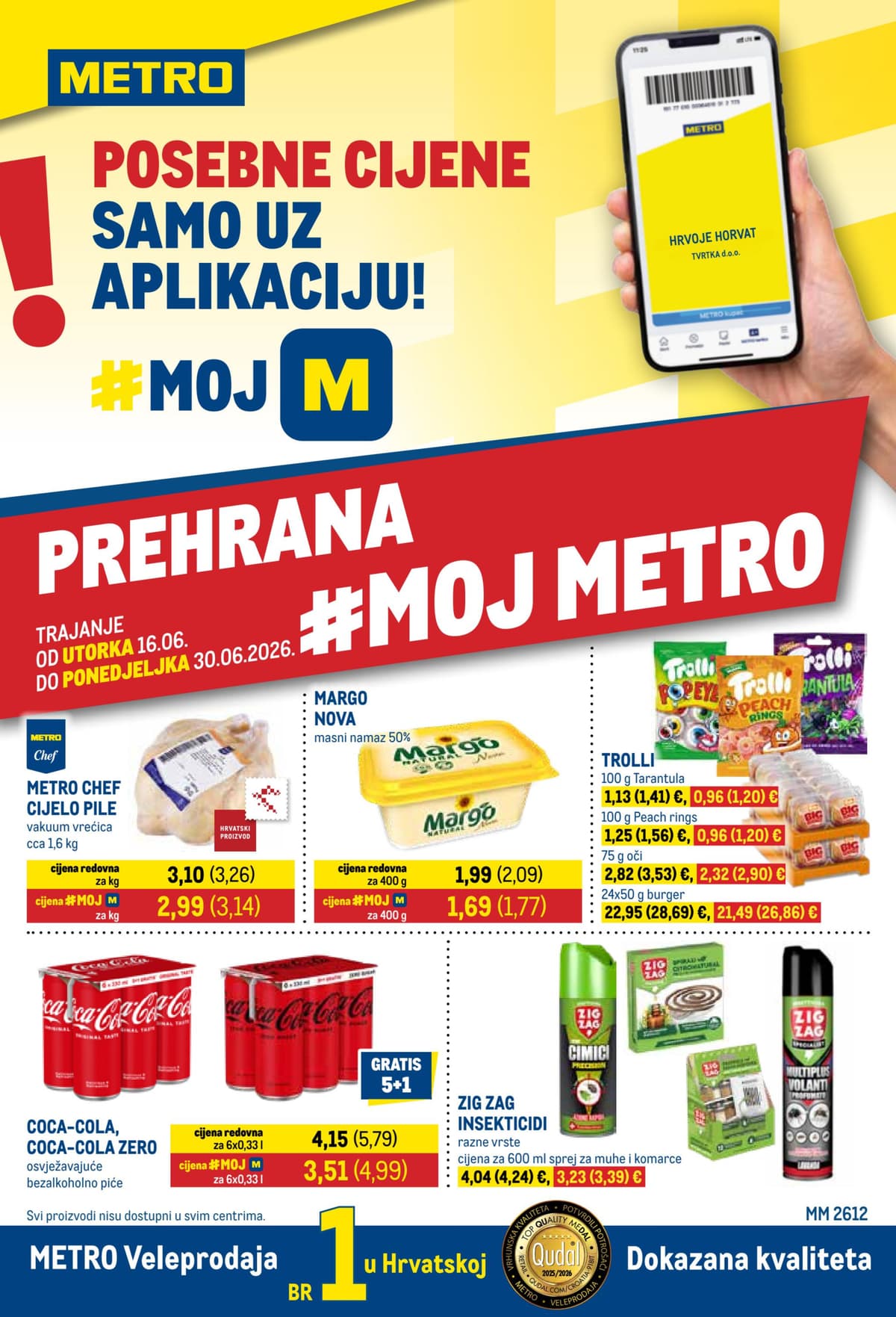 Stranica 1. Metro kataloga - Prehrana i Neprehrana