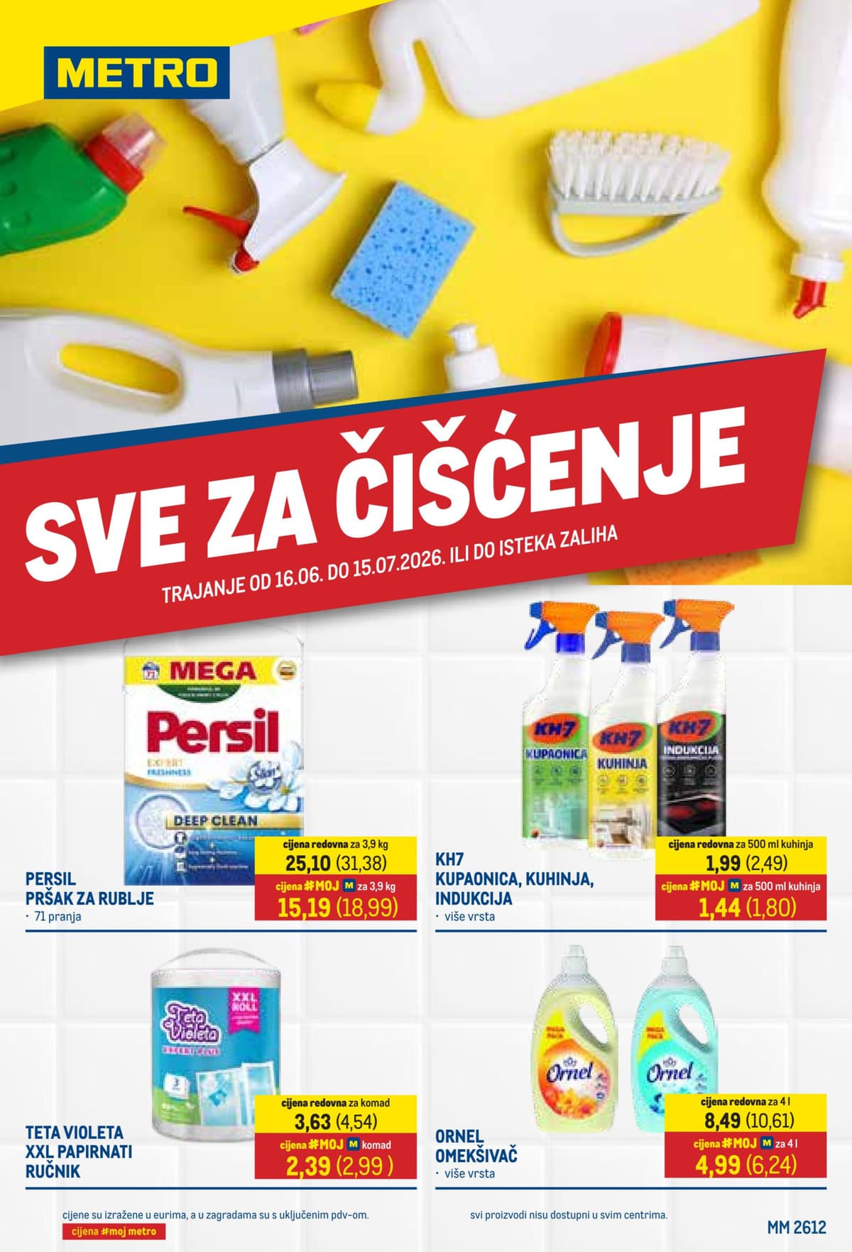 Stranica 1. Metro kataloga - Sve za čišćenje