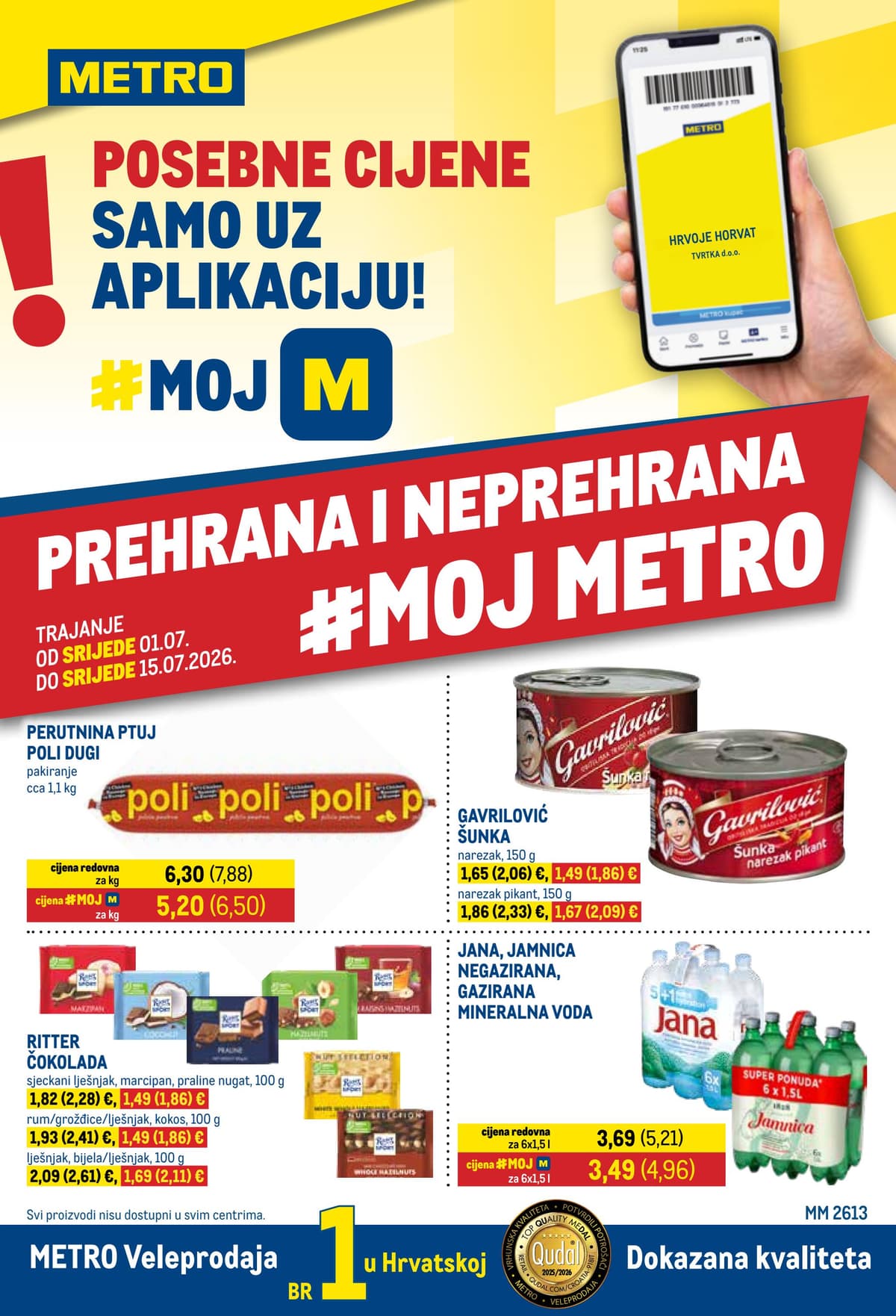 Stranica 1. Metro kataloga - Prehrana  i neprehrana