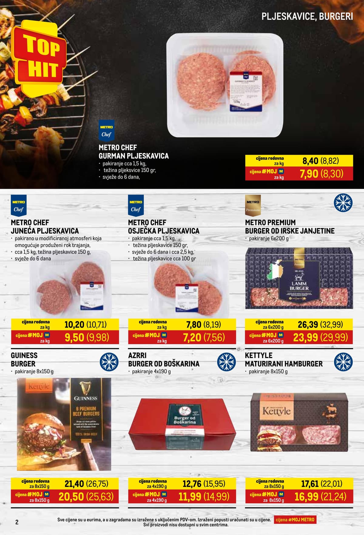 Stranica 2. Metro kataloga - Pivo i burger