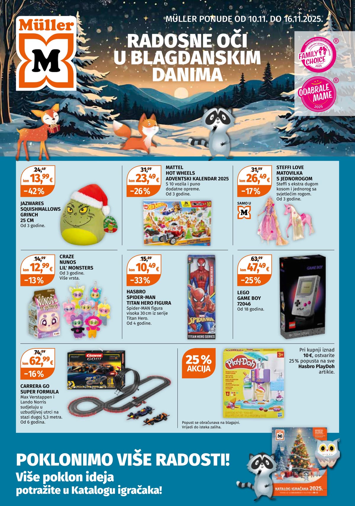 Stranica 1. Mueller kataloga - Ponuda igračaka