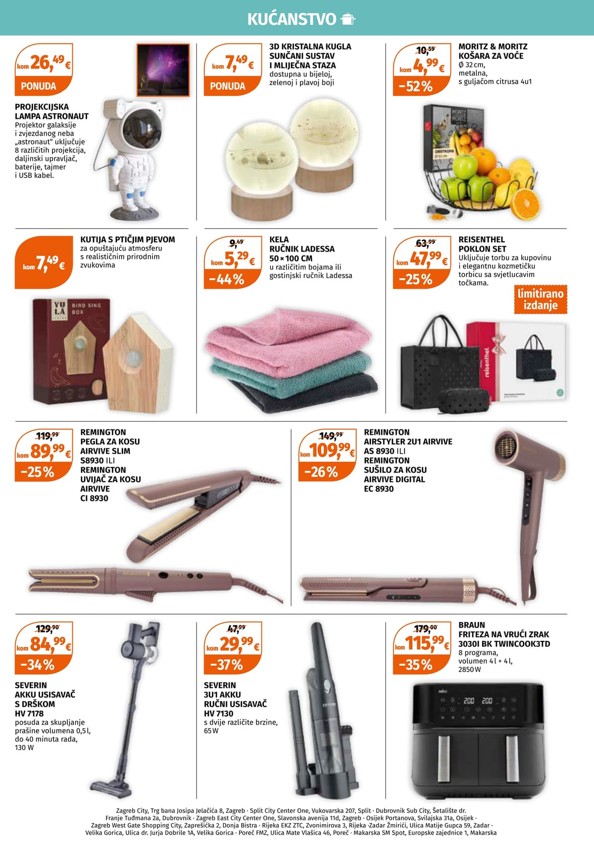 Stranica 3. Mueller kataloga - Ponuda odjela kućanstva