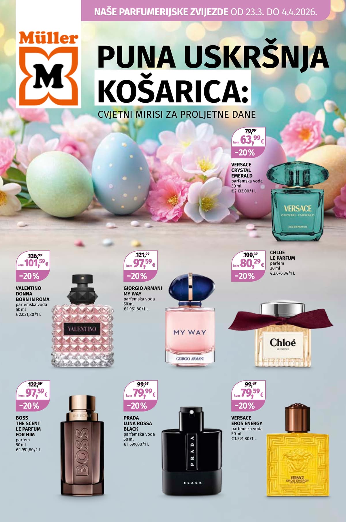 Stranica 1. Mueller kataloga - Parfumerijske zvijezde