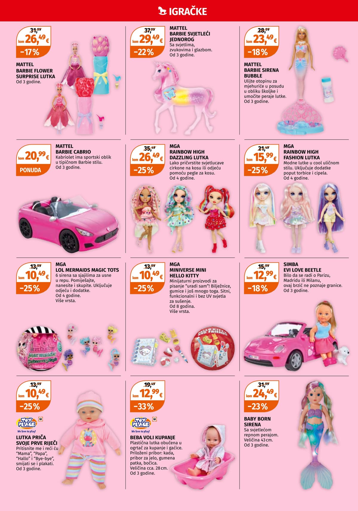 Stranica 4. Mueller kataloga - Ponuda Igračaka od 26.03.2026.