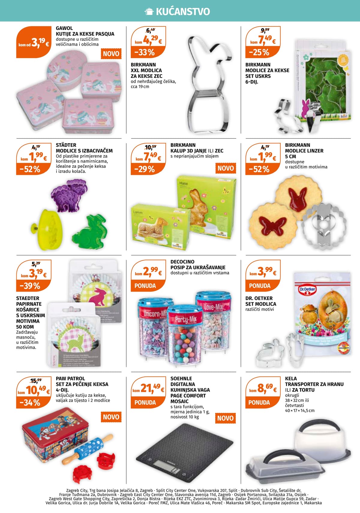 Stranica 1. Mueller kataloga - Ponuda Odjela Kućanstva