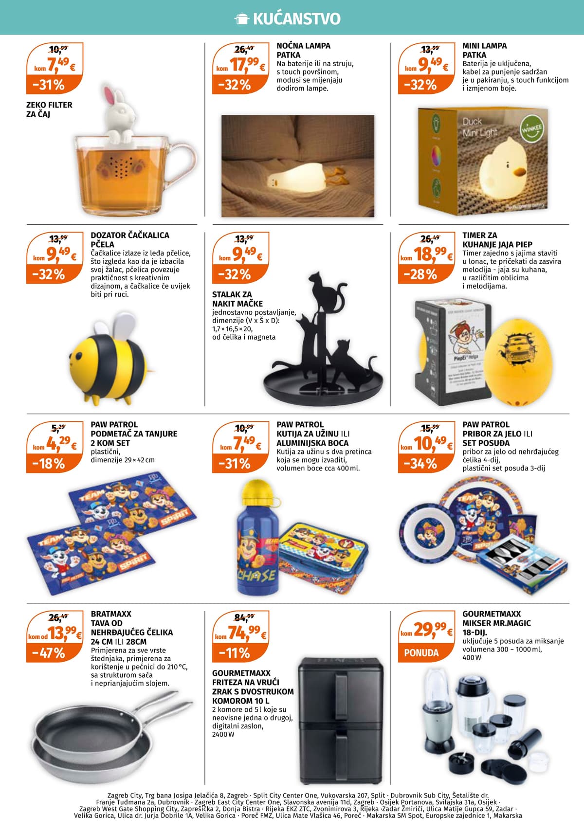 Stranica 3. Mueller kataloga - Ponuda Odjela Kućanstva