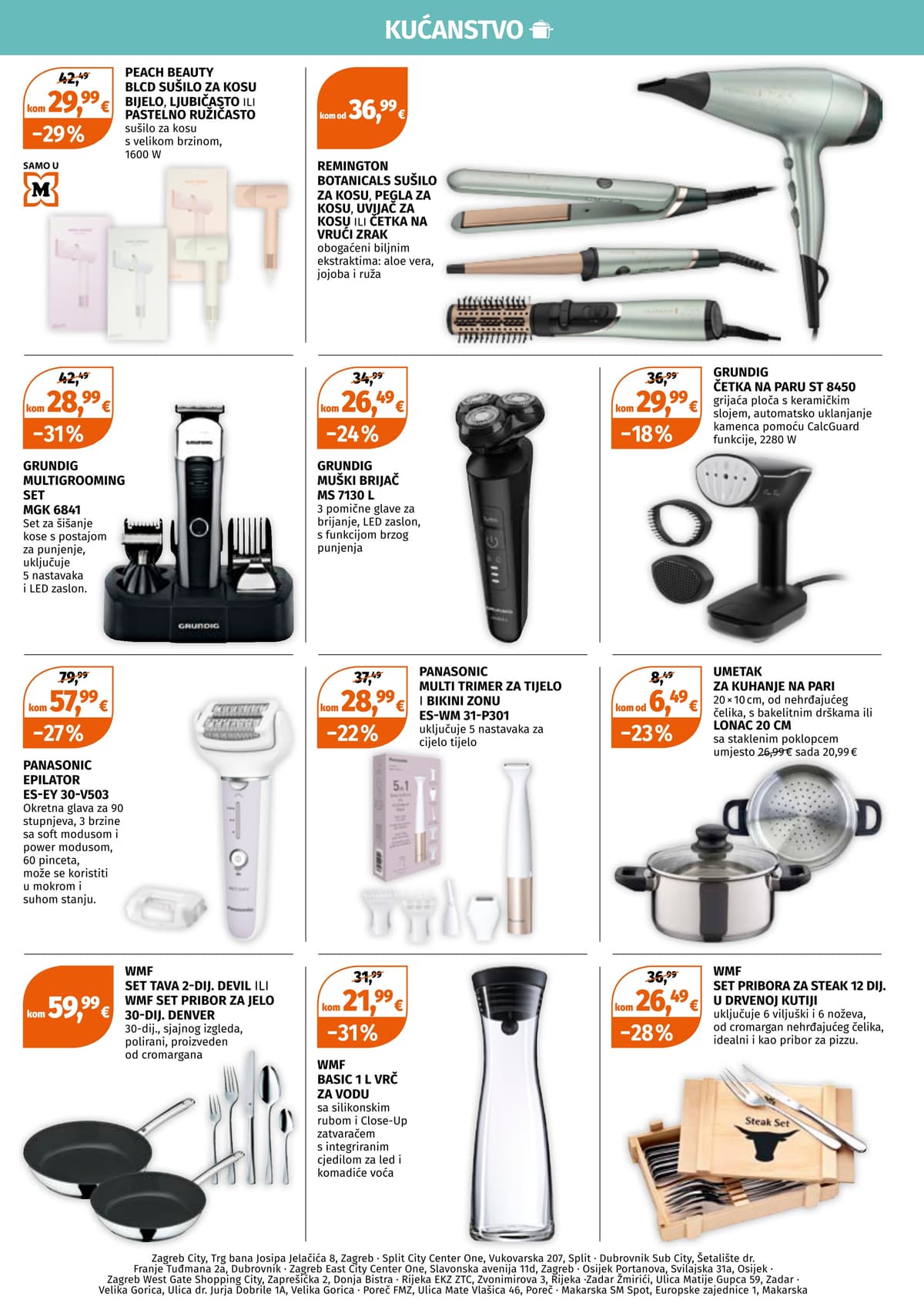 Stranica 4. Mueller kataloga - Ponuda Odjela Kućanstva