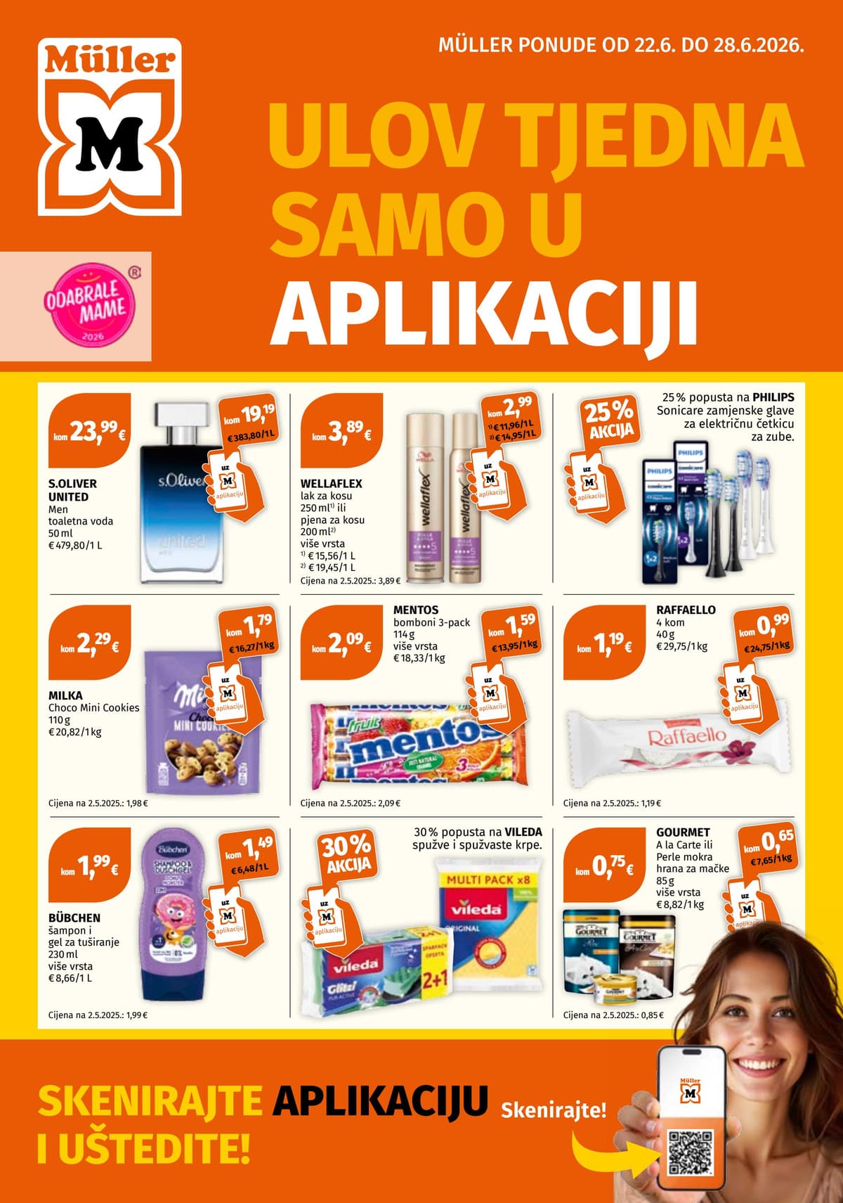 Stranica 1. Mueller kataloga - Ulov tjedna u aplikaciji
