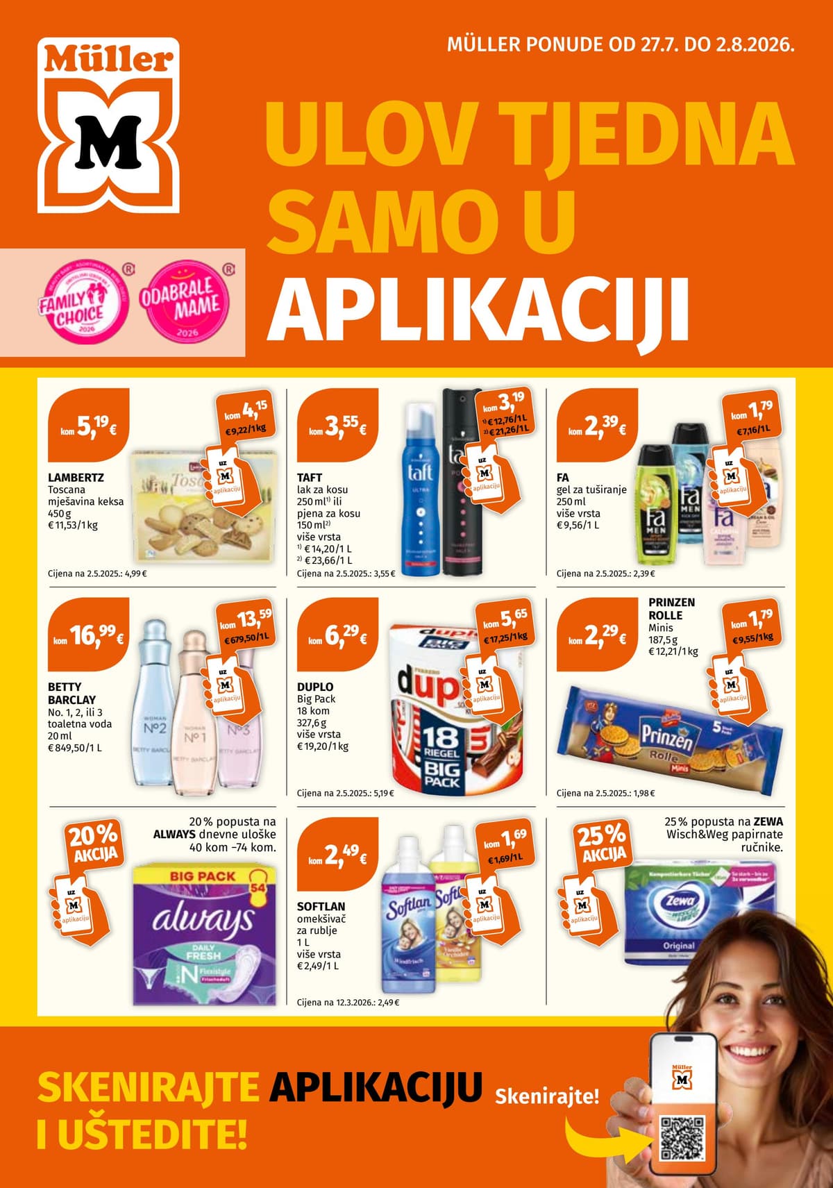 Stranica 1. Mueller kataloga - Ulov tjedna u aplikaciji
