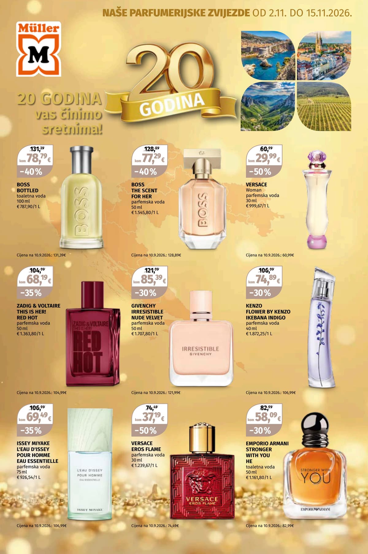 Mueller katalog od 02.11.2026. - Parfumerija