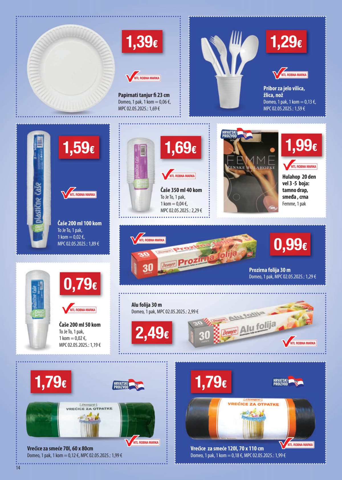 Stranica 14. NTL kataloga - Maxi Tjedna Ponuda od 20.03.2026.