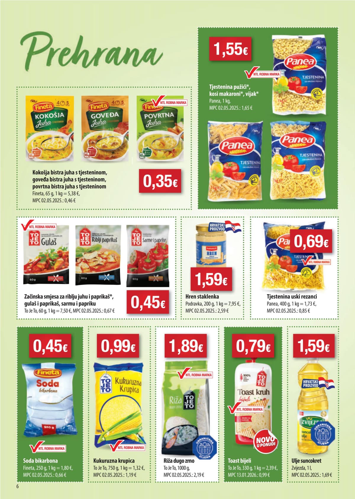 Stranica 6. NTL kataloga - Maxi Tjedna Ponuda