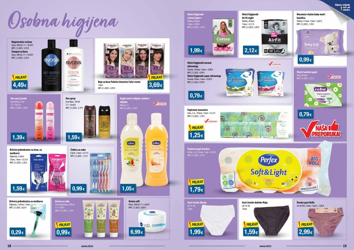 Stranica 10. NTL kataloga - Tjedna Akcija