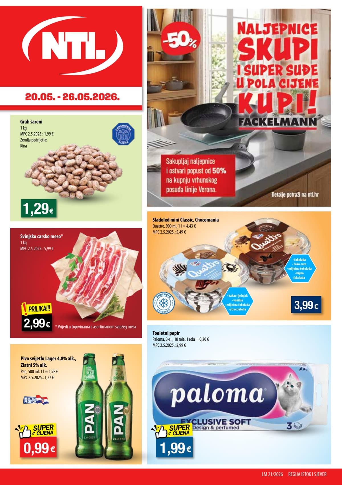 Stranica 1. NTL kataloga - Tjedna Akcija od 20.05.2026.