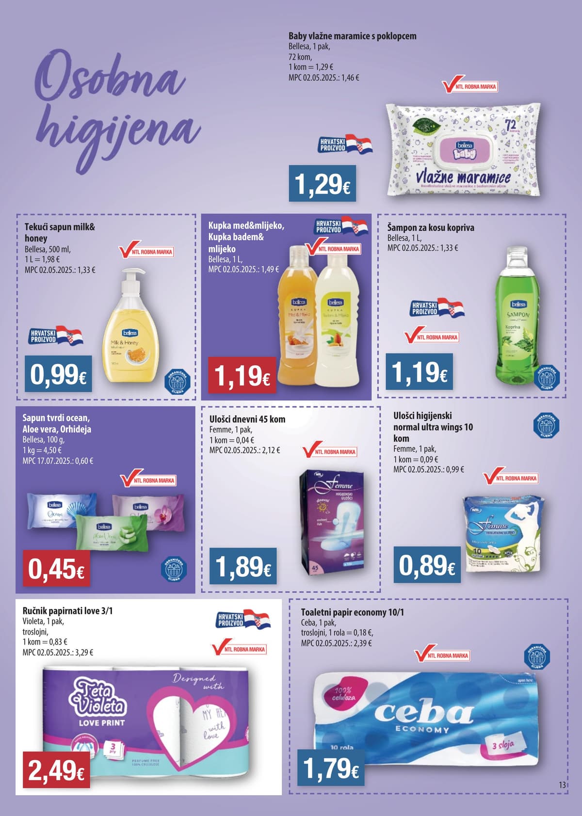 Stranica 13. NTL kataloga - Tjedna Akcija
