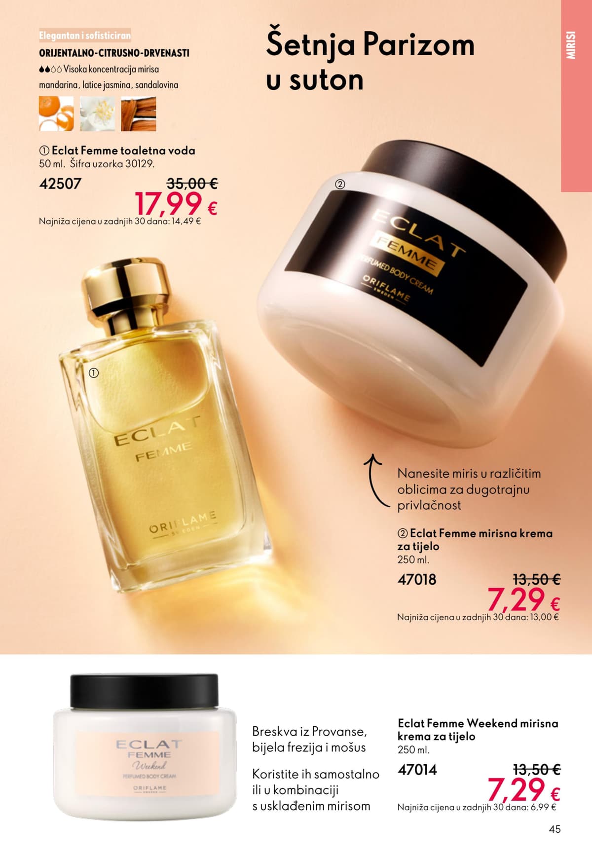 Stranica 45. Oriflame kataloga - Akcijska Ponuda od 15.03.2026.