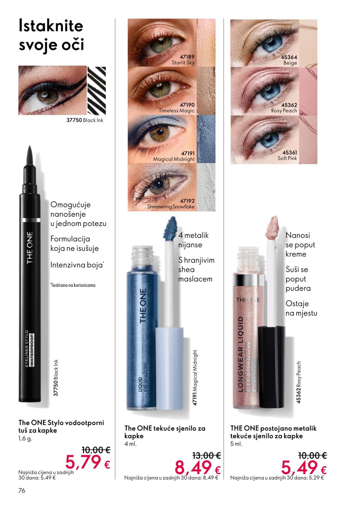 Stranica 76. Oriflame kataloga - Akcijska Ponuda od 15.03.2026.