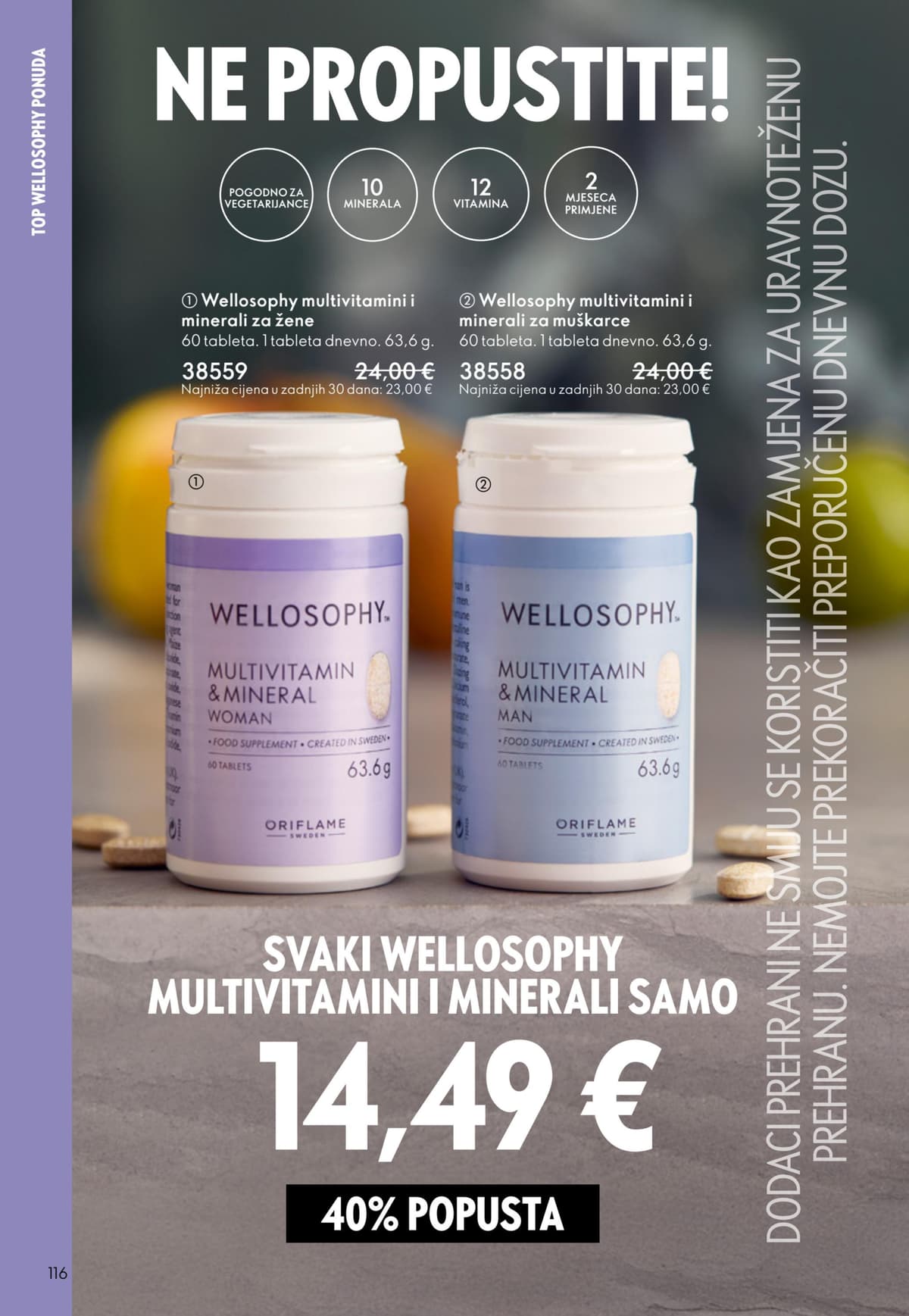 Stranica 116. Oriflame kataloga - Travanj 2026 od 29.03.2026.