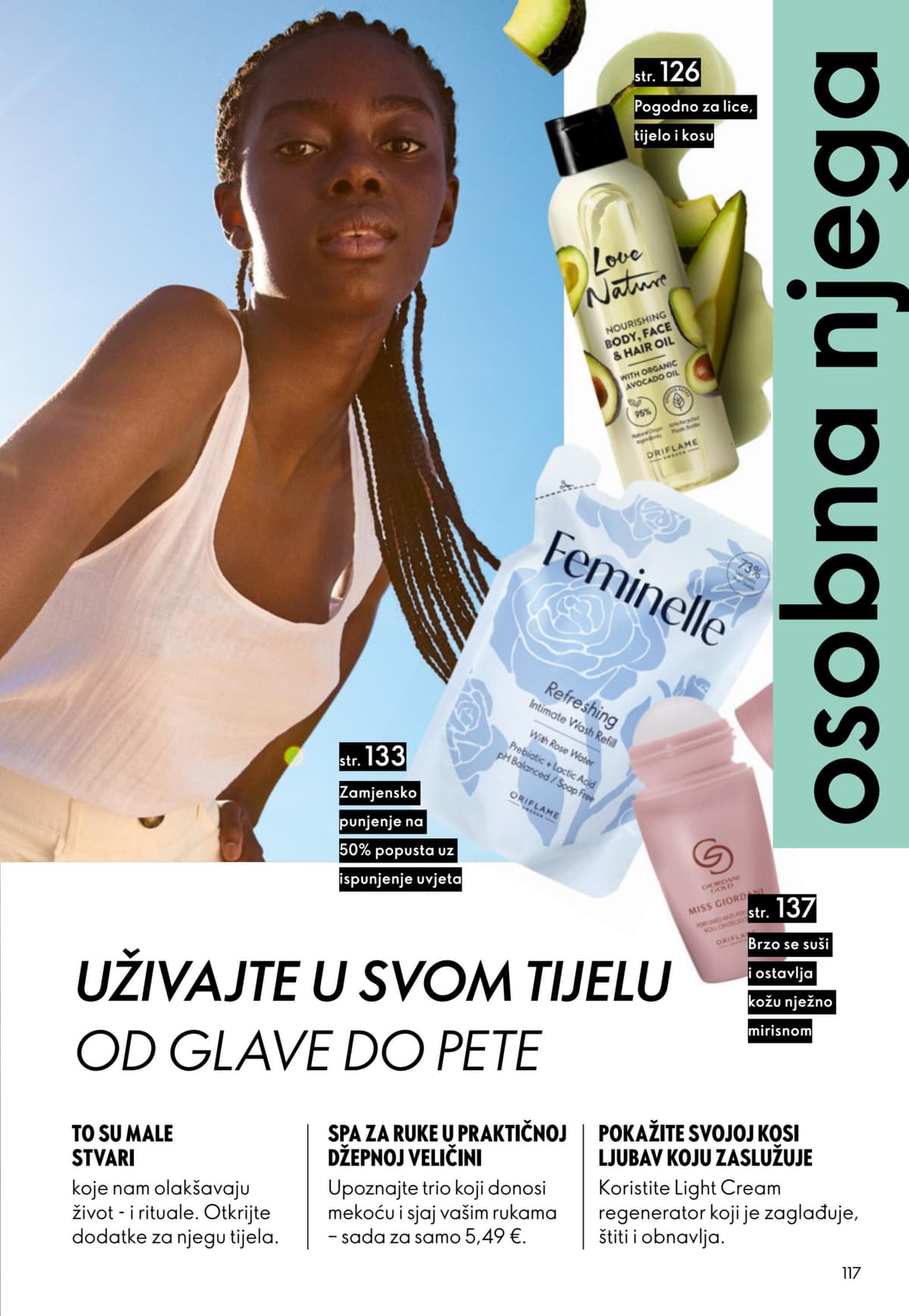 Stranica 117. Oriflame kataloga - Travanj 2026 od 29.03.2026.