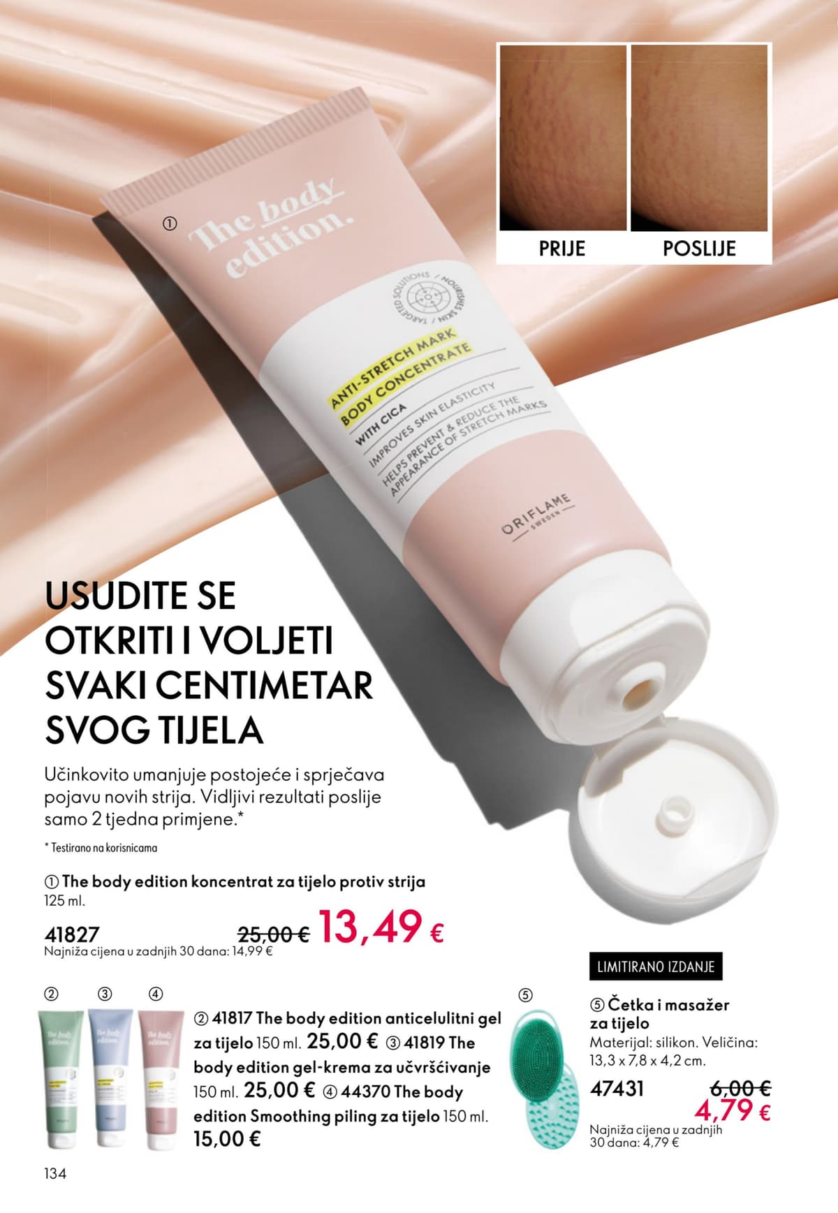 Stranica 134. Oriflame kataloga - Travanj 2026 od 29.03.2026.