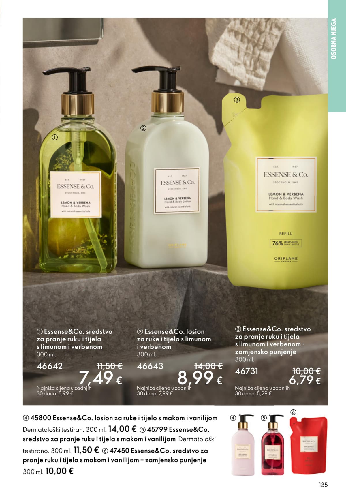 Stranica 135. Oriflame kataloga - Travanj 2026 od 29.03.2026.