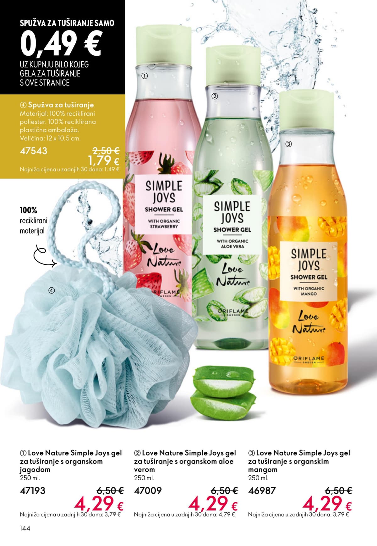 Stranica 144. Oriflame kataloga - Travanj 2026 od 29.03.2026.