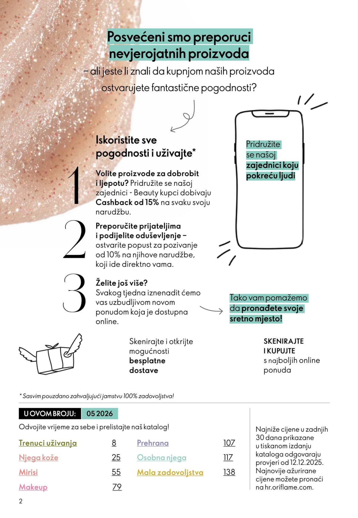 Stranica 2. Oriflame kataloga - Travanj 2026 od 29.03.2026.