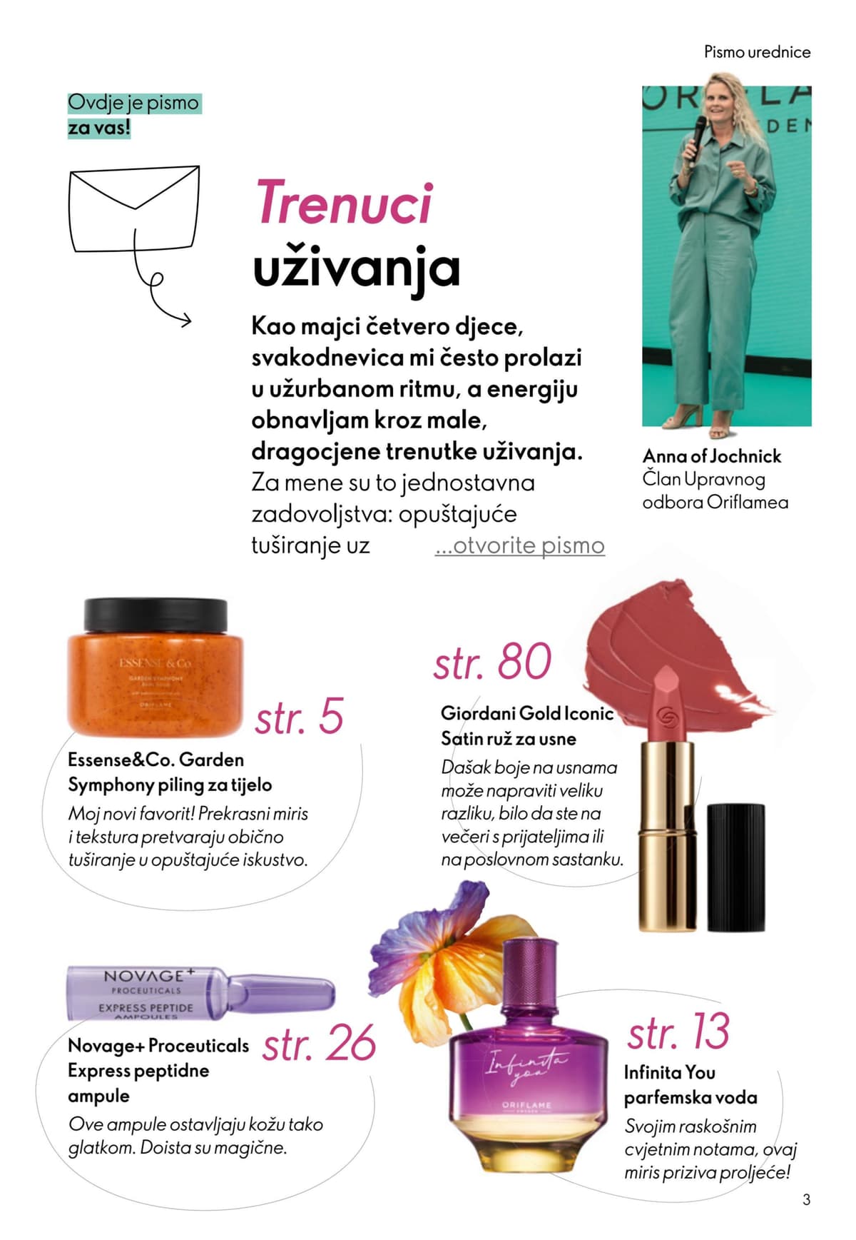Stranica 3. Oriflame kataloga - Travanj 2026 od 29.03.2026.