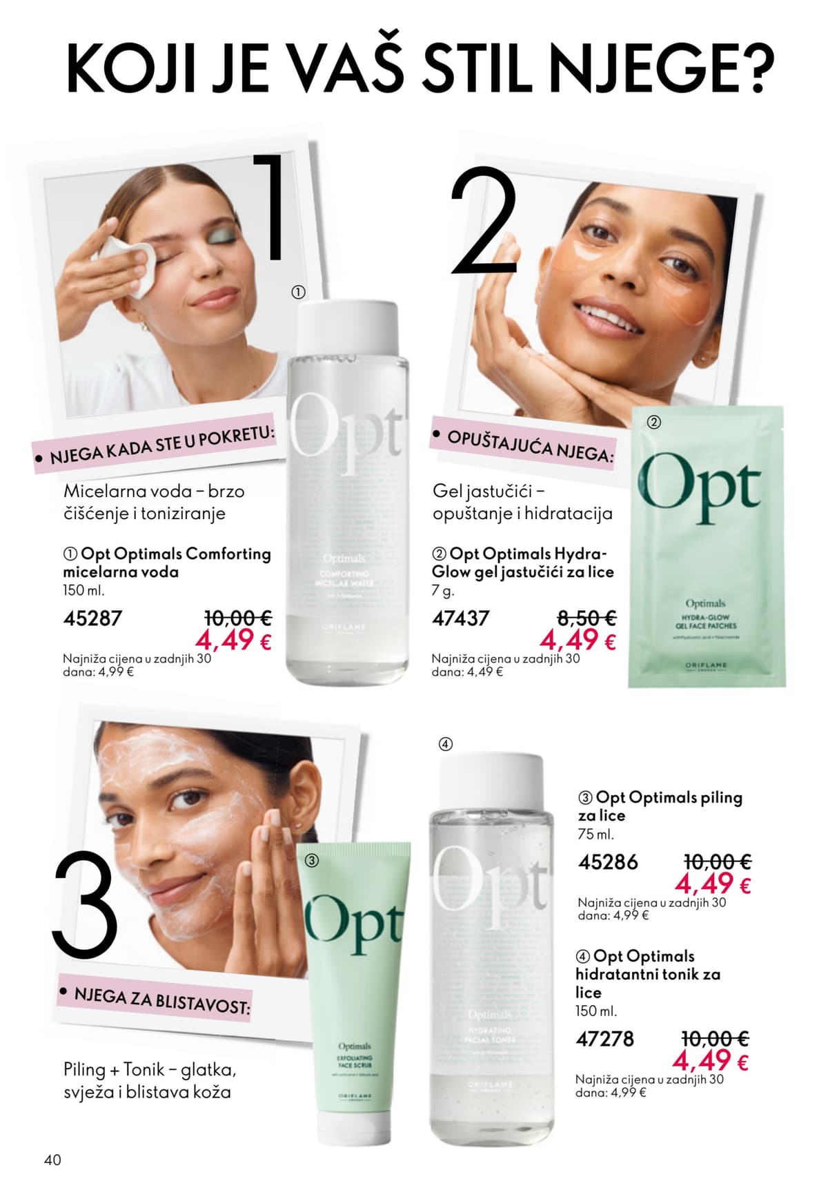 Stranica 40. Oriflame kataloga - Travanj 2026 od 29.03.2026.