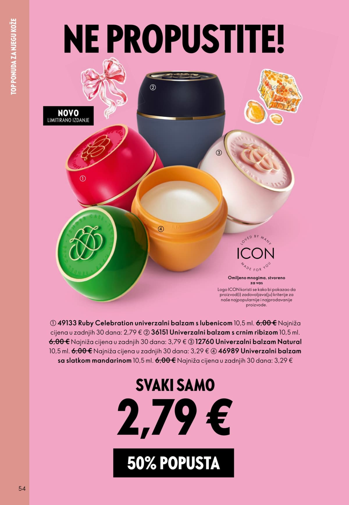 Stranica 54. Oriflame kataloga - Travanj 2026 od 29.03.2026.