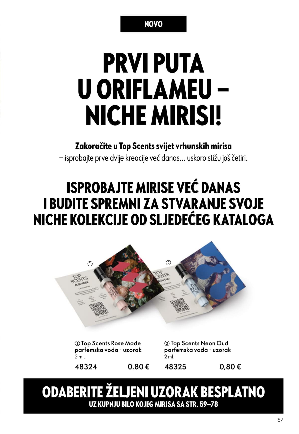 Stranica 57. Oriflame kataloga - Travanj 2026 od 29.03.2026.