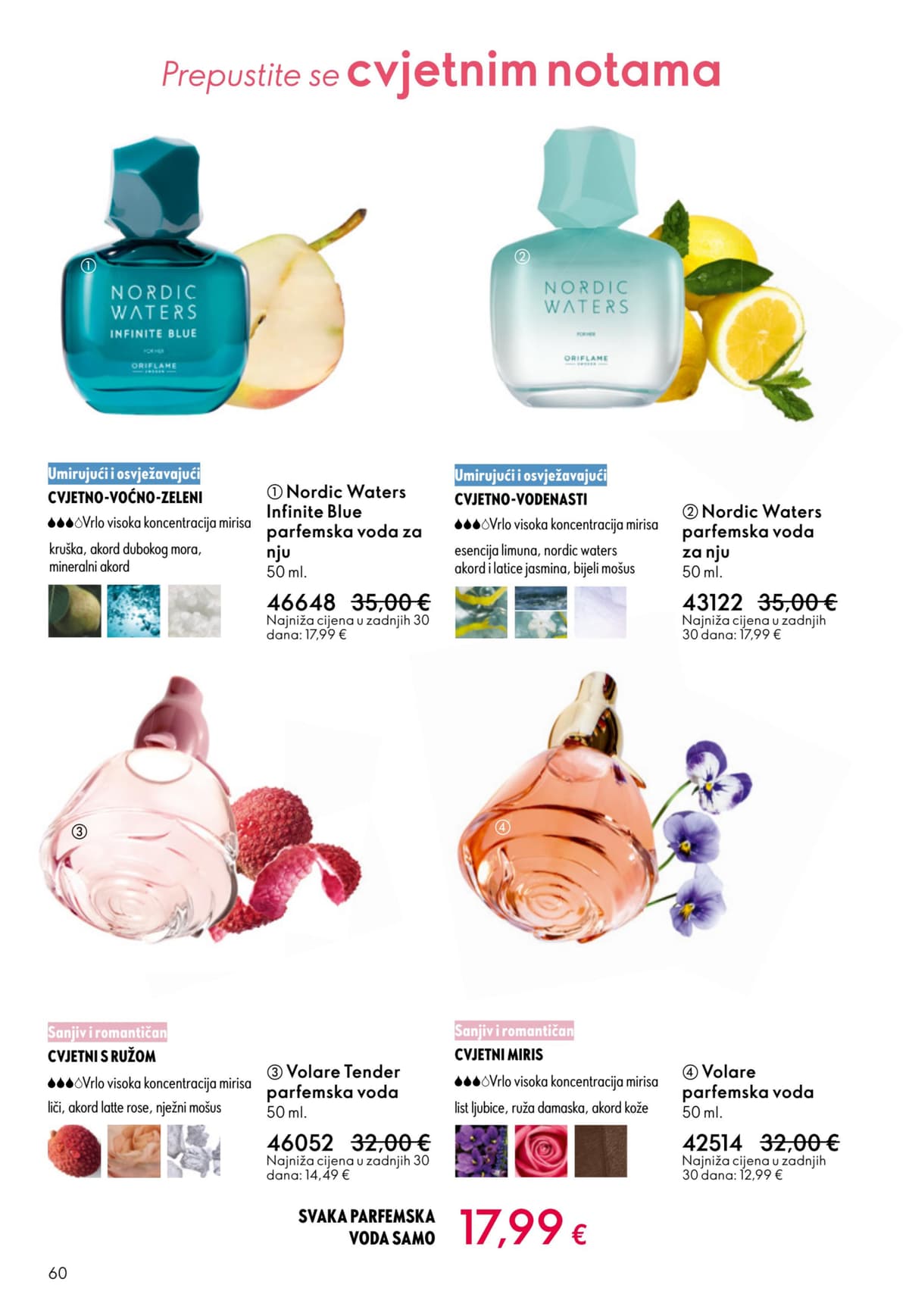 Stranica 60. Oriflame kataloga - Travanj 2026 od 29.03.2026.