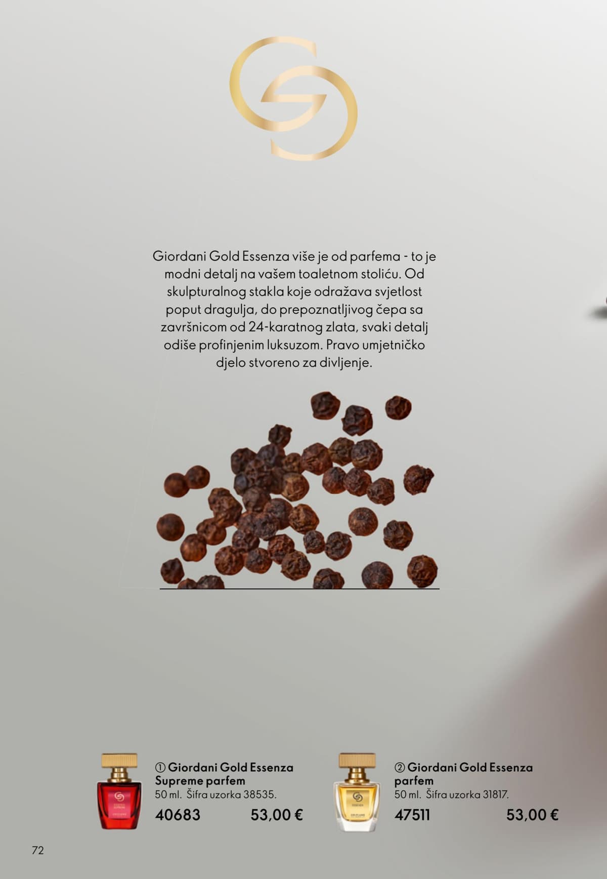 Stranica 72. Oriflame kataloga - Travanj 2026 od 29.03.2026.