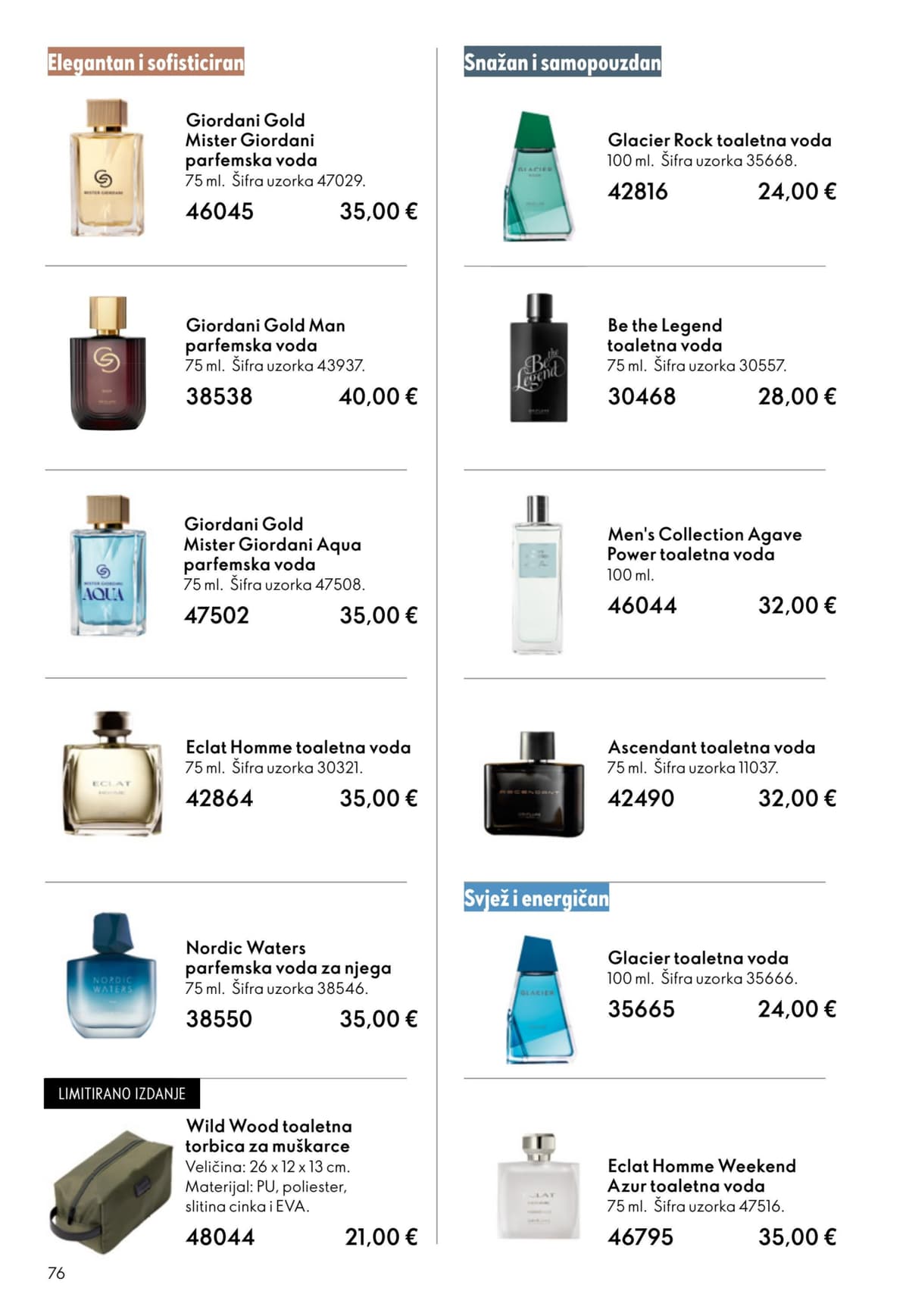 Stranica 76. Oriflame kataloga - Travanj 2026 od 29.03.2026.