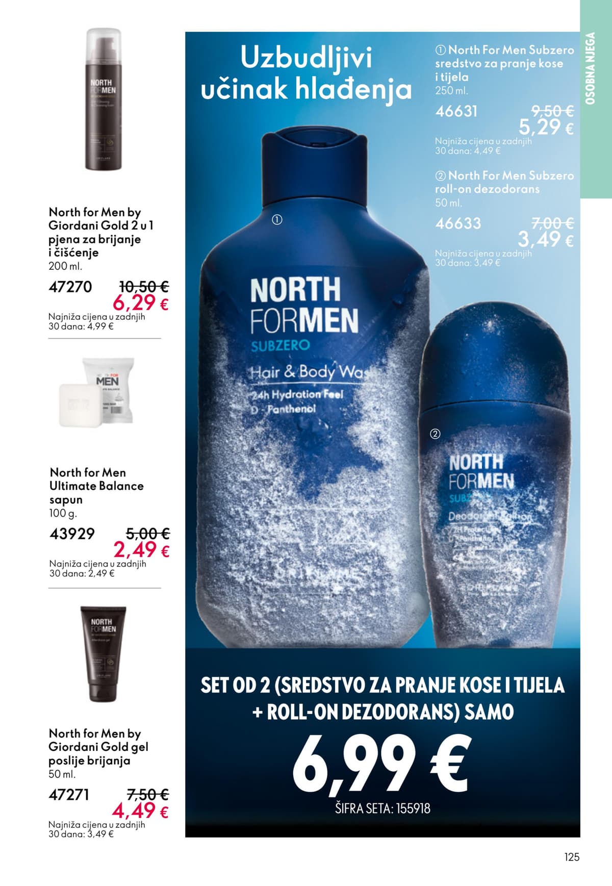 Stranica 125. Oriflame kataloga - Akcijska Ponuda