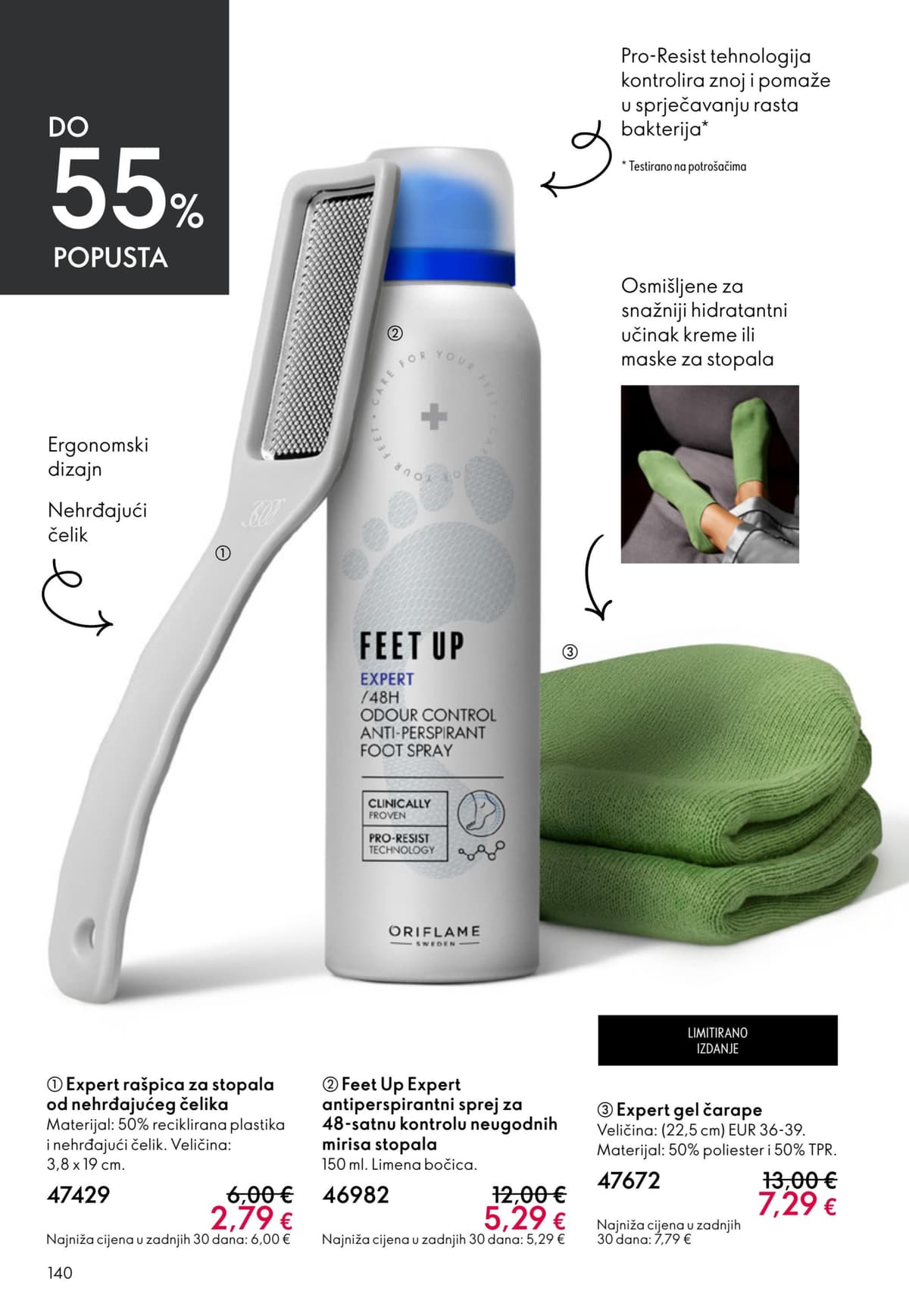 Stranica 140. Oriflame kataloga - Akcijska Ponuda od 17.04.2026.