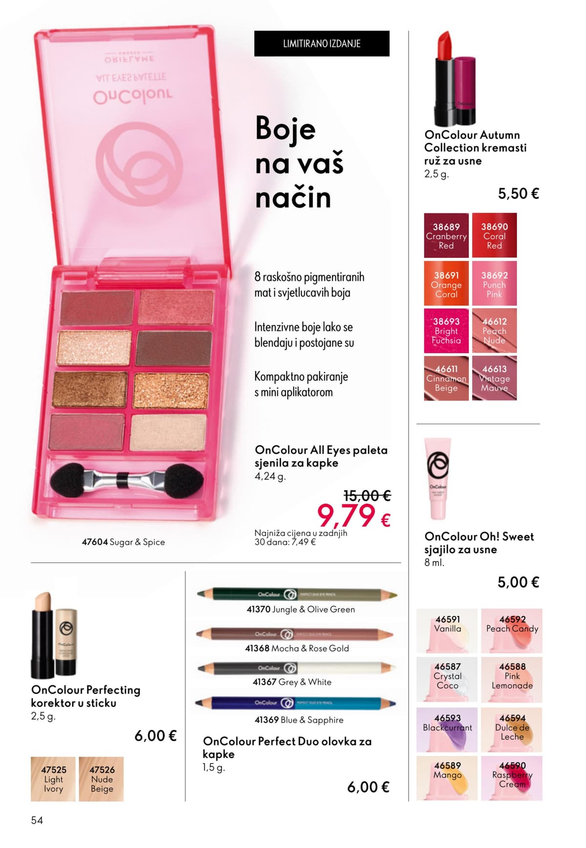 Stranica 54. Oriflame kataloga - Akcijska Ponuda