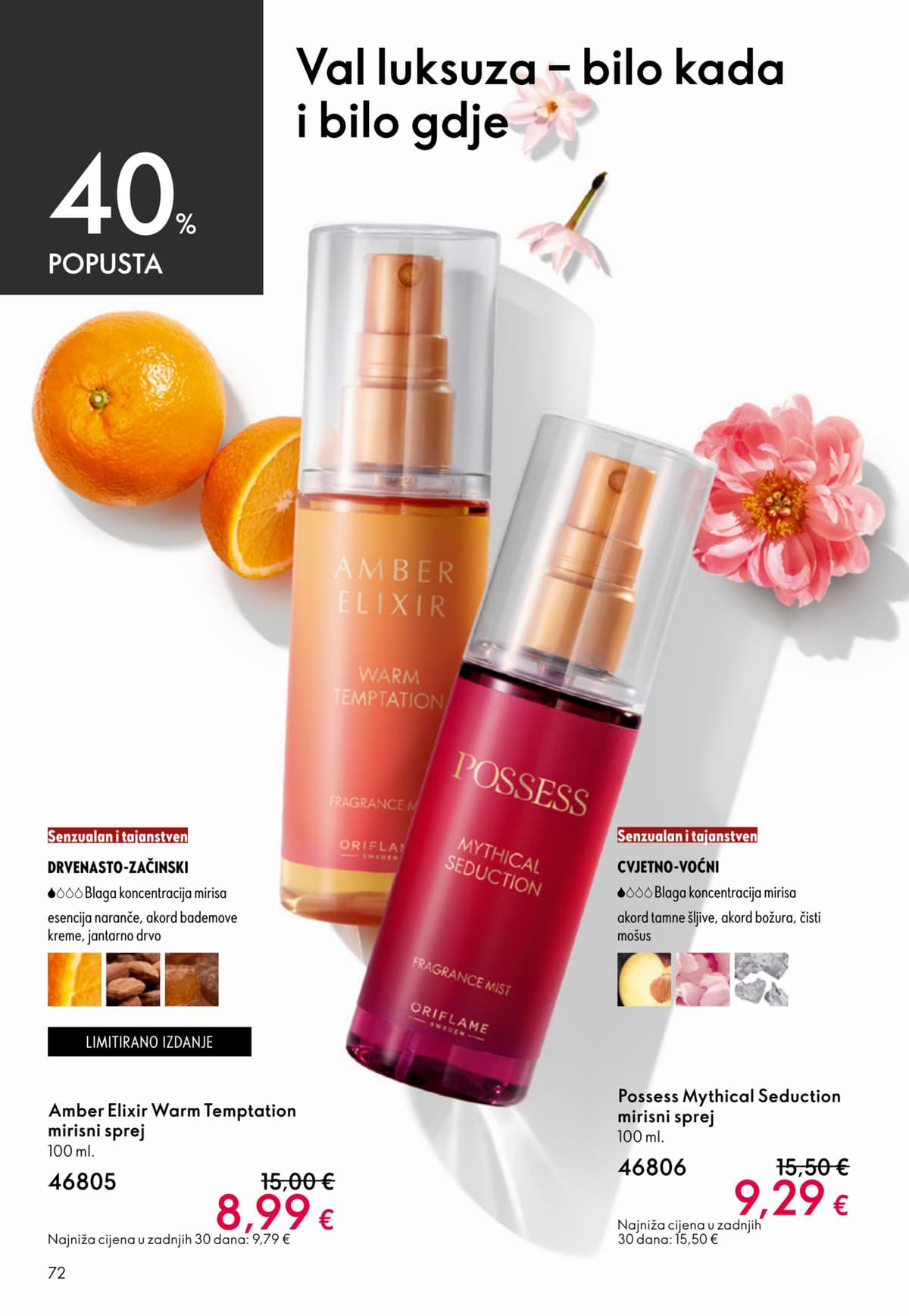 Stranica 72. Oriflame kataloga - Akcijska Ponuda