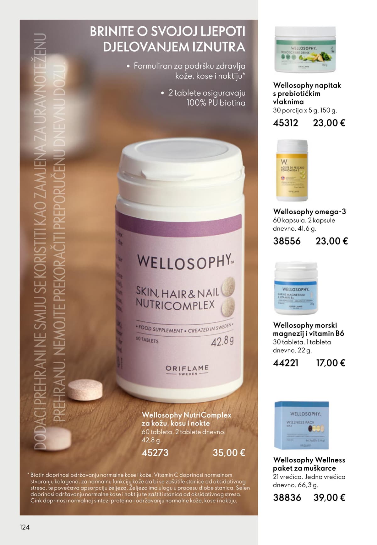 Stranica 124. Oriflame kataloga - Svibanj 2026. od 12.05.2026.