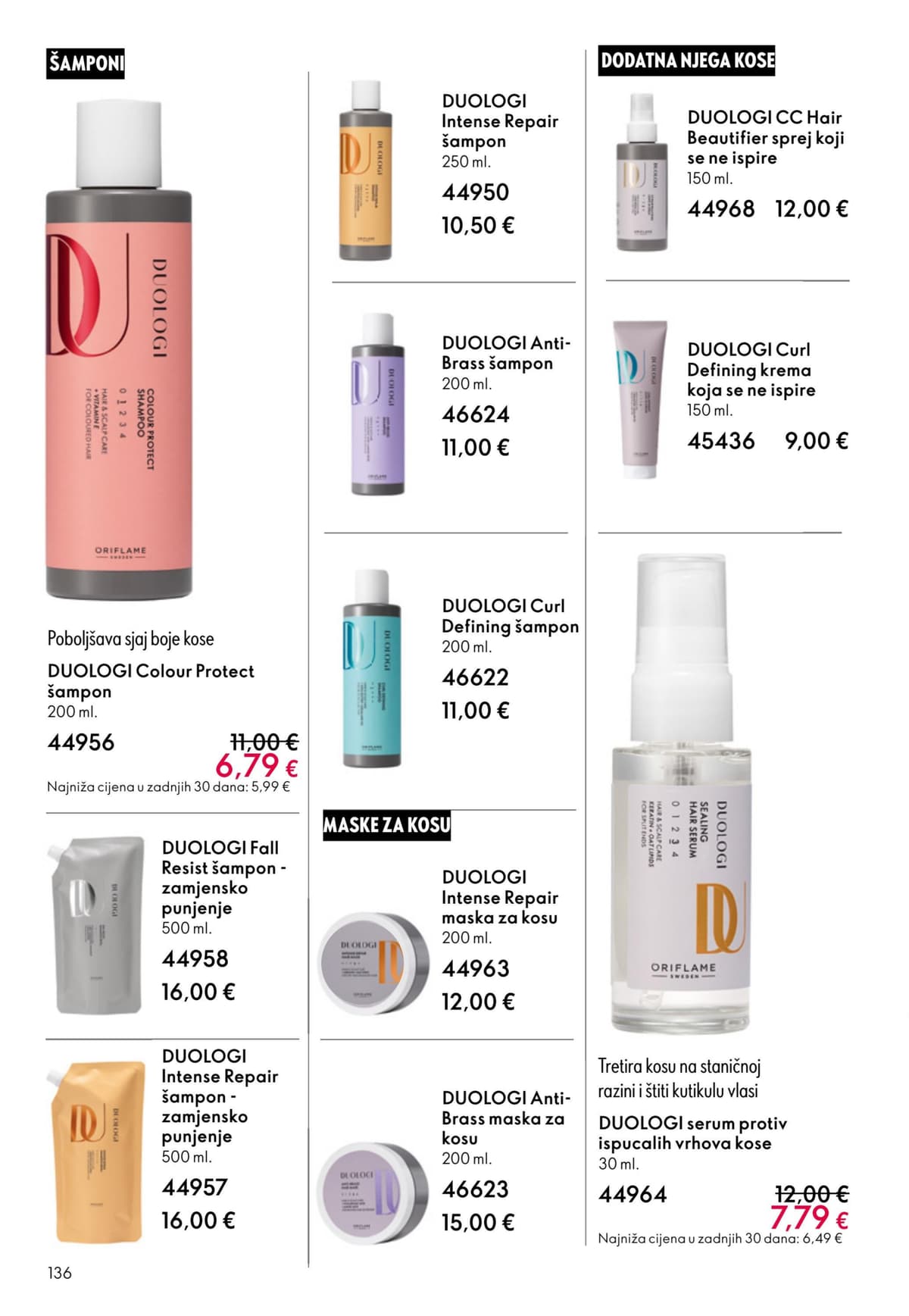 Stranica 136. Oriflame kataloga - Svibanj 2026.