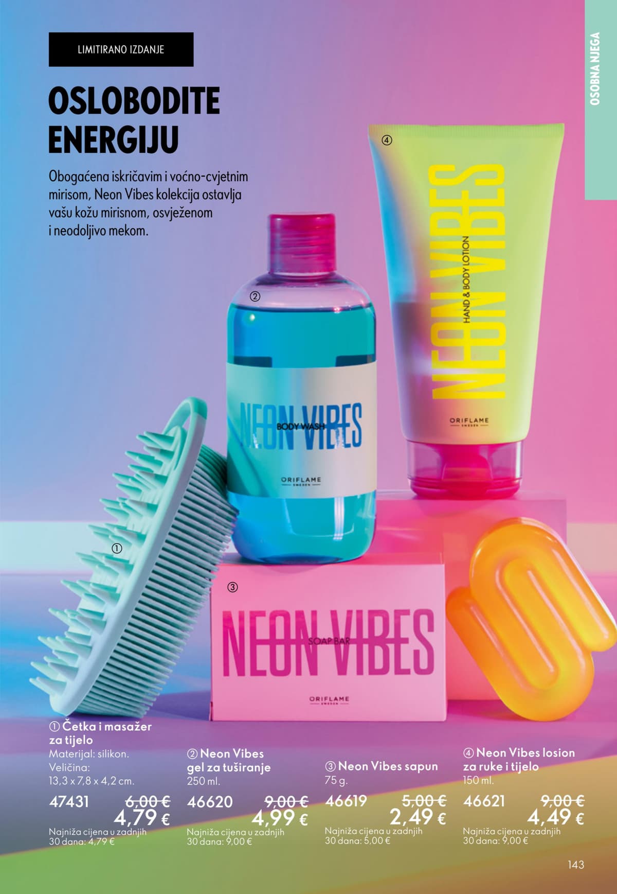 Stranica 143. Oriflame kataloga - Svibanj 2026. od 12.05.2026.