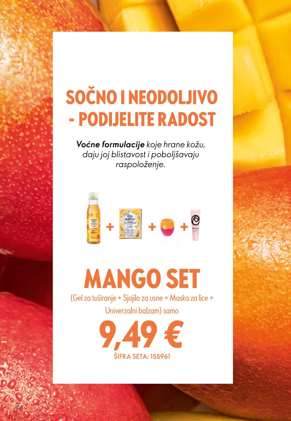 Stranica 158. Oriflame kataloga - Svibanj 2026. od 12.05.2026.