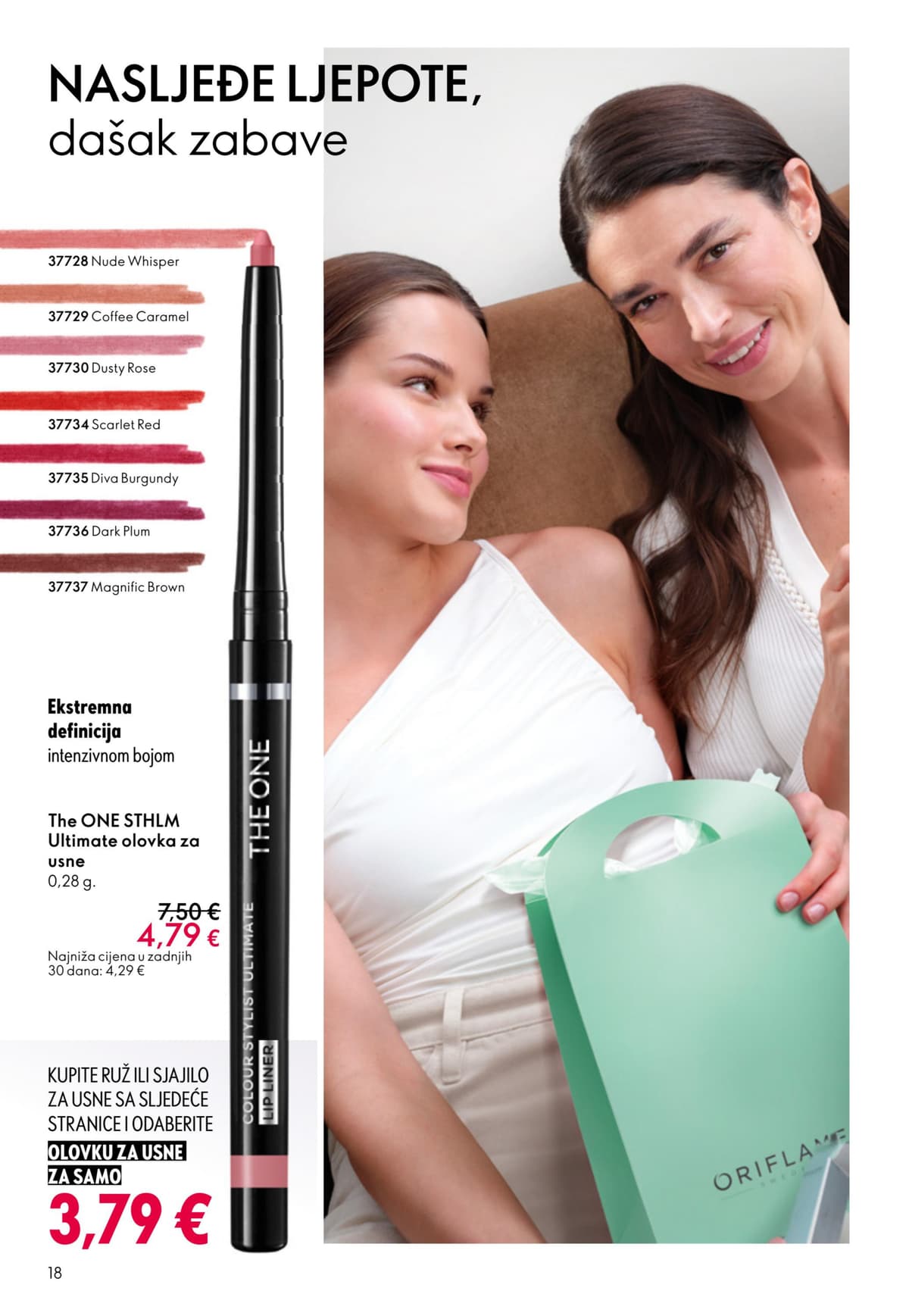 Stranica 18. Oriflame kataloga - Svibanj 2026. od 12.05.2026.