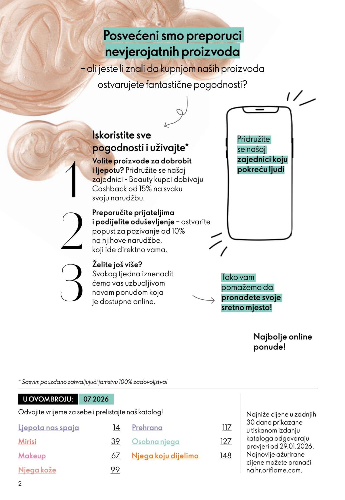 Stranica 2. Oriflame kataloga - Svibanj 2026. od 12.05.2026.