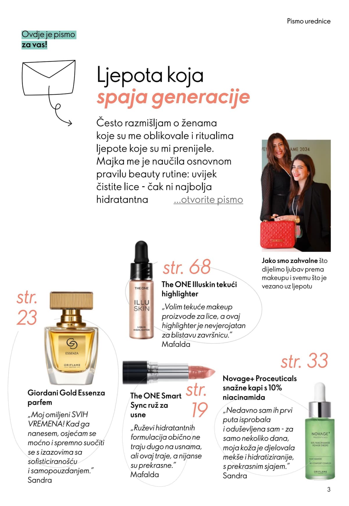 Stranica 3. Oriflame kataloga - Svibanj 2026. od 12.05.2026.